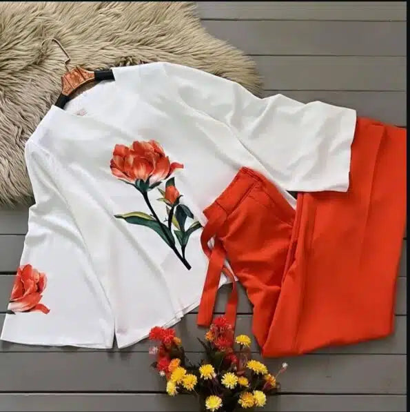 Floral Summer Co-Ord 2 Piece