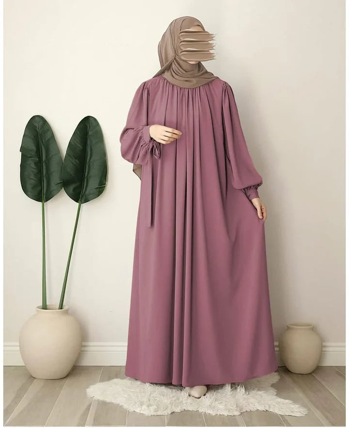 Lavendar Abaya With Stoller